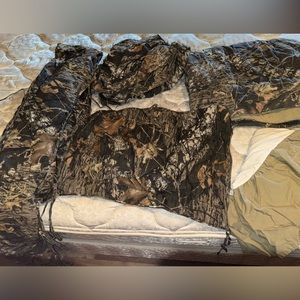 Baby/toddler camo bedding